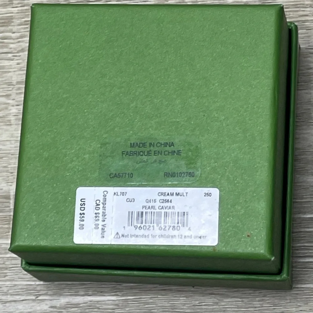 NWT kate spade Pearl Caviar Cluster Stud Earrings - Cream Mult KL707 - Picture 5 of 5